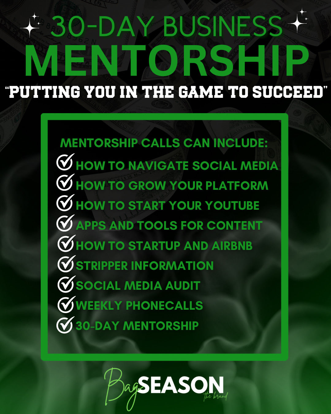 30 Day Mentorship